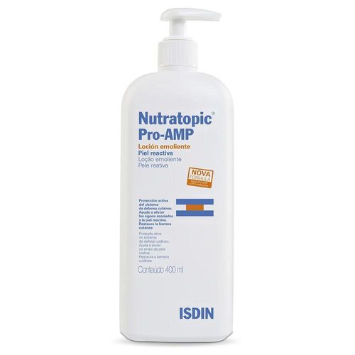 Loção Corporal Emoliente Isdin Nutratopic Proamp 400ml