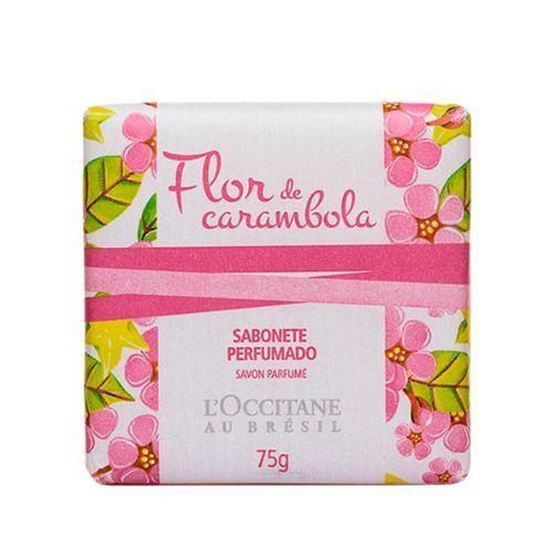 L'Occitane Au Bres Sabonete Barra Perfumado Flor de Carambola 75g