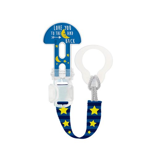 Prendedor de Chupeta Mam Clip It & Cover Boys com 1 Unidade