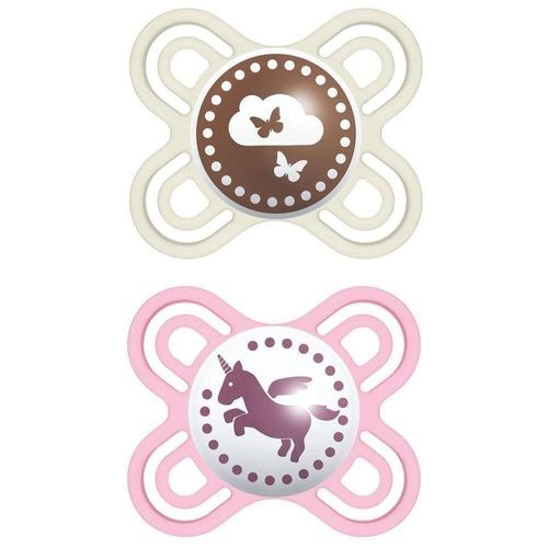 Chupeta Mam Perfect Start Rosa 2 Meses com 2 Unidades