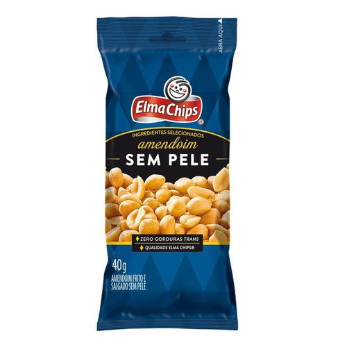 Amendoim sem Pele Elma Chips 40g
