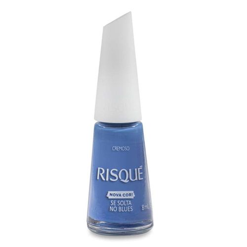 Esmalte Cremoso Risqué Se Solta no Blues 8ml