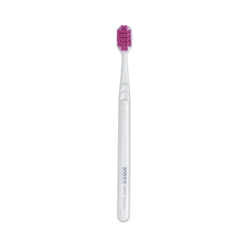 Kess Pro Escova Dental 10K Extra Macia White com 1 Unidade