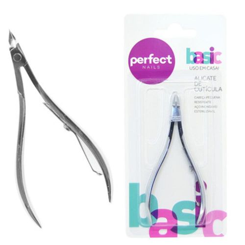 Perfect Nail Alicate Cuticula Basic 130 com 1 Unidade