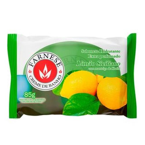 Sabonete em Barra Hidratante Limão Siciliano Farnese Flow Pack 85g