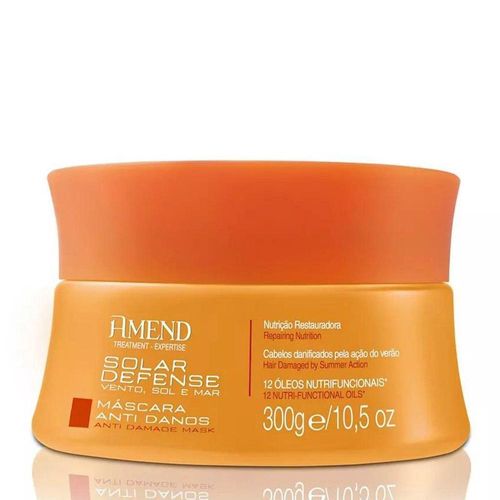 Máscara Capilar Amend Anti Danos Solar Defense 300g
