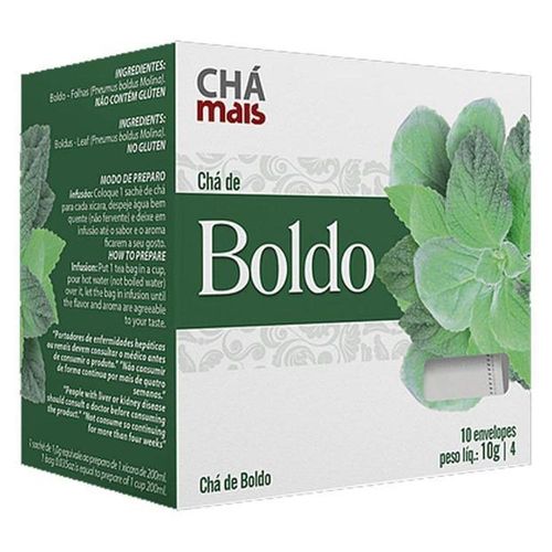 Chamais Chá Boldo Sachê 10g