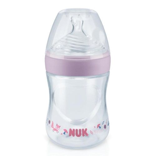 Nuk Mamadeira Essence Smart Flow Rosa S1 REF Pa7071-1g 150ml