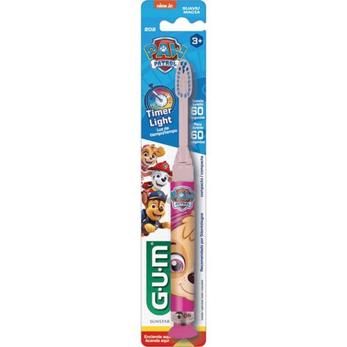 Escova Dental Infantil que Pisca Gum Patrulha Canina com 1 Unidade