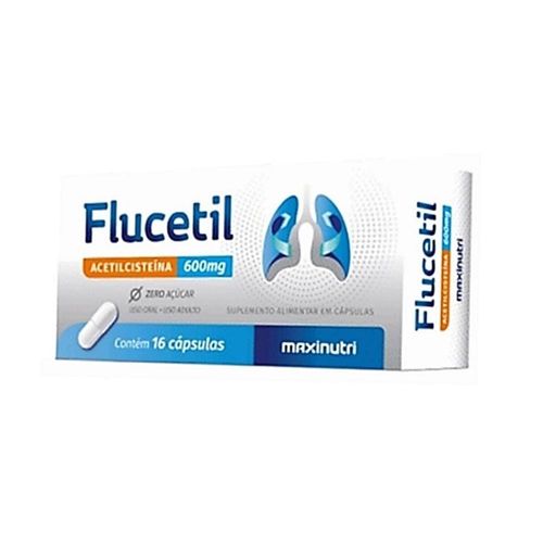 Flucetil 600mg com 16 Cápsulas
