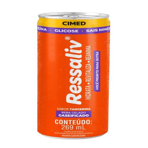 Ressaliv After Sabor Tangerina Gaseificado 269ml