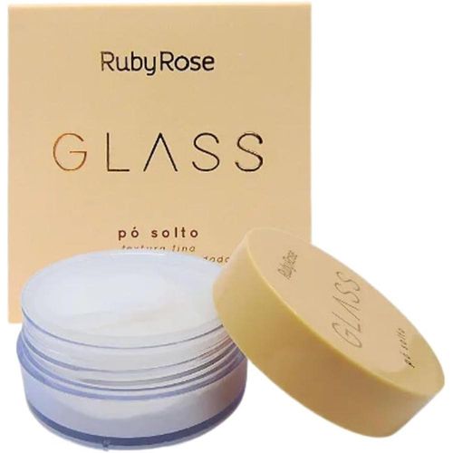 Pó Solto Traslúcido Glass Ruby Rose 15g