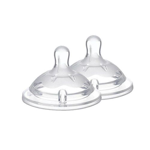 Bico de Mamadeira Step Up Fluxo Ajustável 4 Meses+ Chicco com 2 Unidades