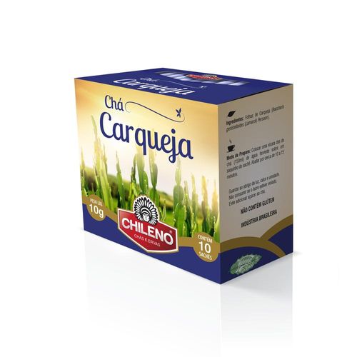 Chá Carqueja Chileno com 10 Sachês