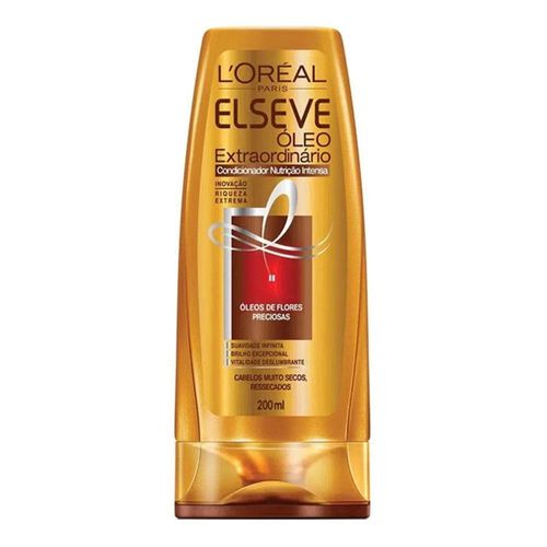 Condicionador Elseve Óleo Extraordinario Nutrição Intensa 200ml