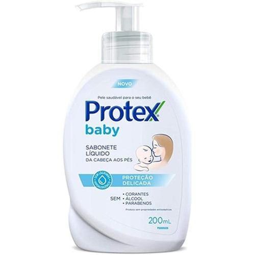 Protex Baby Sabonete Líquido da Cabeça aos Pés Glicerina 200ml
