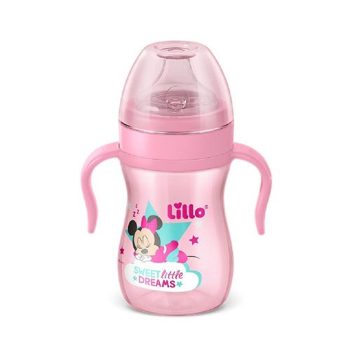 Copo de Treinamento Lillo Evolution Disney Minnie Rosa 240ml