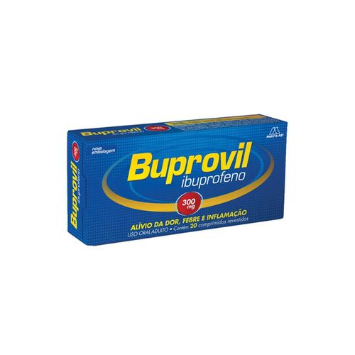 Buprovil Comprimido 300mg com 20 Comprimidos Revestidos