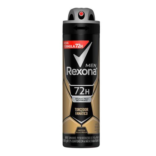 Desodorante Aerosol Rexona Torcedor Fanático Masculino 150ml
