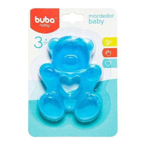 Mordedor com Água Ursinho Vermelho 3 Meses+ Buba com 1 Unidade
