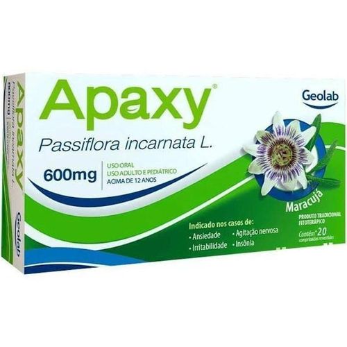 Apaxy 600mg com 20 Comprimidos Revestidos