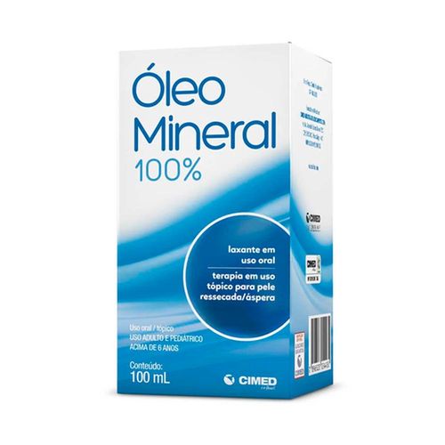 Óleo Mineral 100% CIMED 100ml