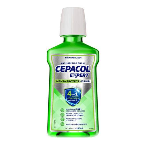 Enxaguante Bucal Cepacol Flúor 250ml