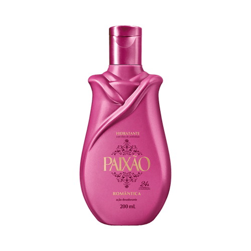 Leite Hidratante Desodorante Paixão Romântica 200ml