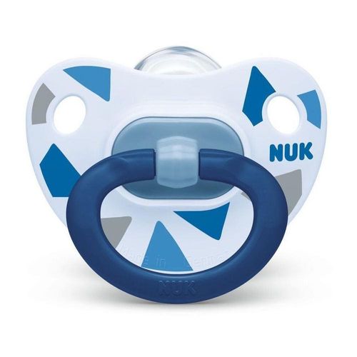 Chupeta Classic Silicone Boy Soccer Nuk Tamanho 2 6 Meses com 1 Unidade