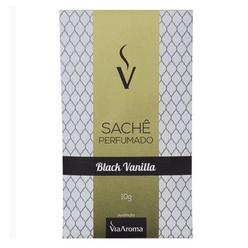 Via Aroma Sachê Perfumado Black Vanilla 10g