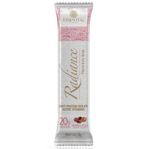Radiance Barra Proteica Sabor Chocolate Branco e Berries 70g