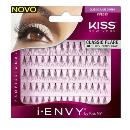 Kiss New York I Envy Individual Mini Nó Combo Cílios Postiços com 60 Tufos