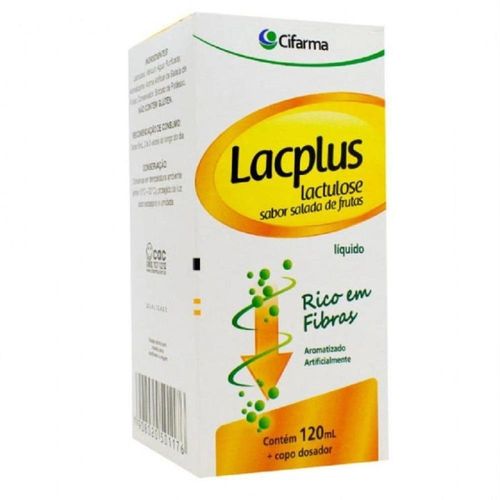 Lacplus Solução de Uso Oral Sabor Salada de Frutas Frasco 120ml