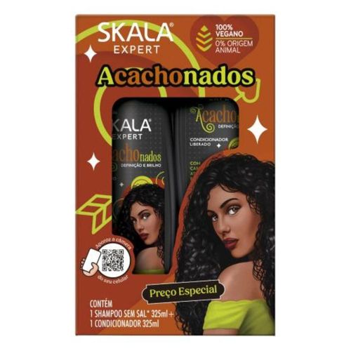 Kit Skala Acachonados com Shampoo 325ml + Condicionador 325ml