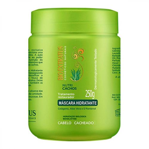 Máscara Capilar Hidratante Bio Extratus Nutri Cachos 250g