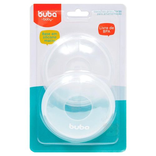 Concha Protetora para Amamentação Buba Baby com 1 Unidade