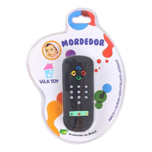 Mordedor Vila Toy Controle Remoto Preto com 1 Unidade