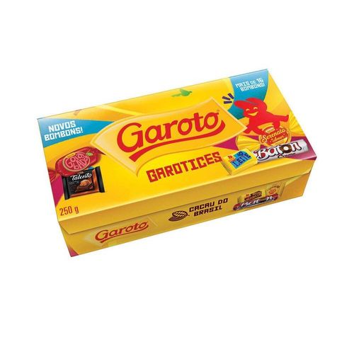 Caixa com Bombons Sortidos Garoto 250g