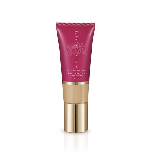 Base Líquida Niina Secrets Hidra Glow Cor Nº 25 Eudora 30ml