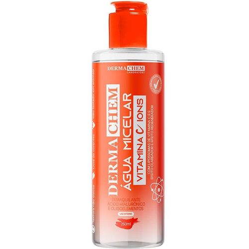 Água Micelar Vitamina C Íons Dermachem 250ml