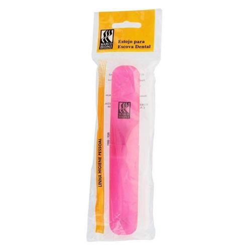 Porta Escova Dental Estojo Plástico Marco Boni com 1 Unidade
