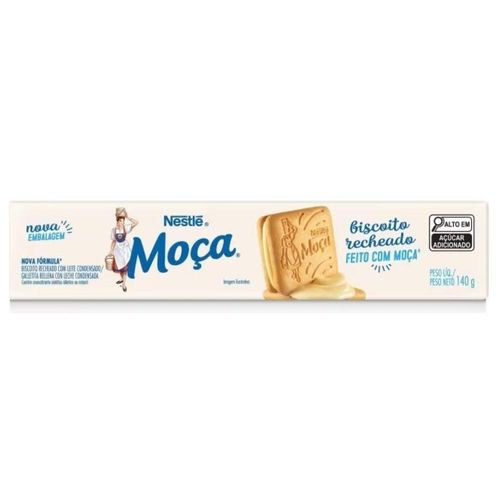 Nestlé Moca Biscoito Recheado 140g