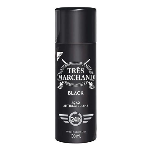 Très Marchand Black Desodorante Spray 100ml
