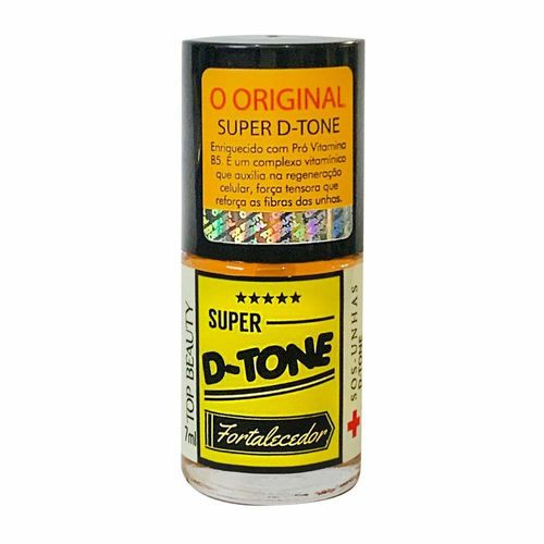 Esmalte Top Beauty Base SOS Tratamento Super D-Tone Fortalecedor 7ml
