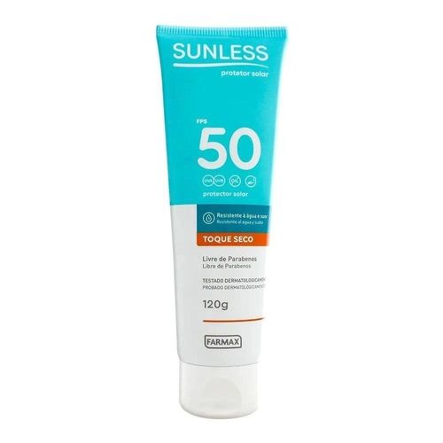 Protetor Solar FPS 50 Sunless 120g