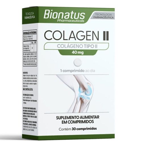Colagen II com 30 Comprimidos