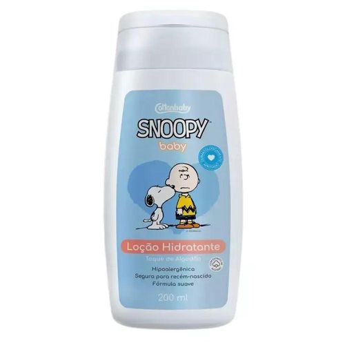 Loção Hidratante Snoopy Baby Toque de Algodão Com 200ml