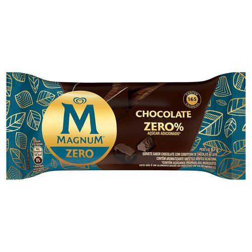 Picolé Magnum Zero Açúcar 67g