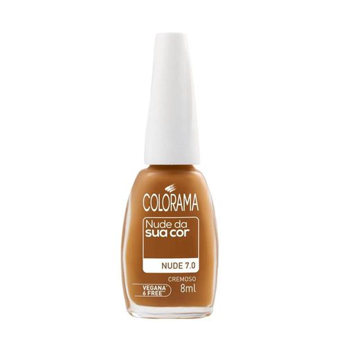 Esmalte Cremoso Colorama Nude da Sua Cor Nude 7.0 8ml