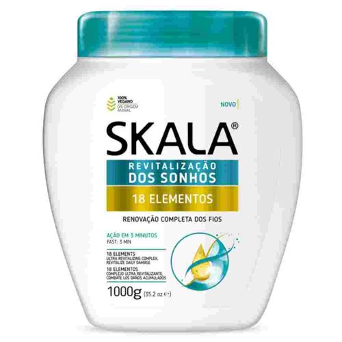 Creme de Tratamento Skala 18 Elementos + Arginina 1kg